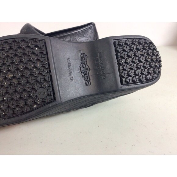 Safe T Step Black Clogs Womens 6 - Picture 2 of 5